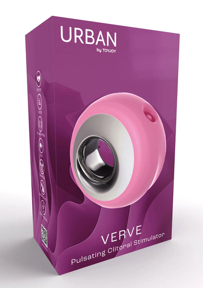 Bestel: ToyJoy Urban VERVE - Pulsating Clitoral Stimulator - bij Happytoys: de erotische sex webshop | liever Happy dan Easy ⭐⭐⭐⭐⭐