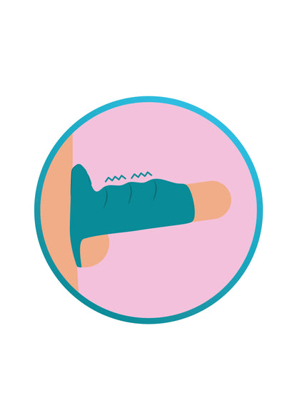 Beste vandaag nog: The Zayn Vibrating Couple Sleeve by ToyJoy - bij Happytoys Sexshop: online sex shop for Feeling Happy & Easy 😊