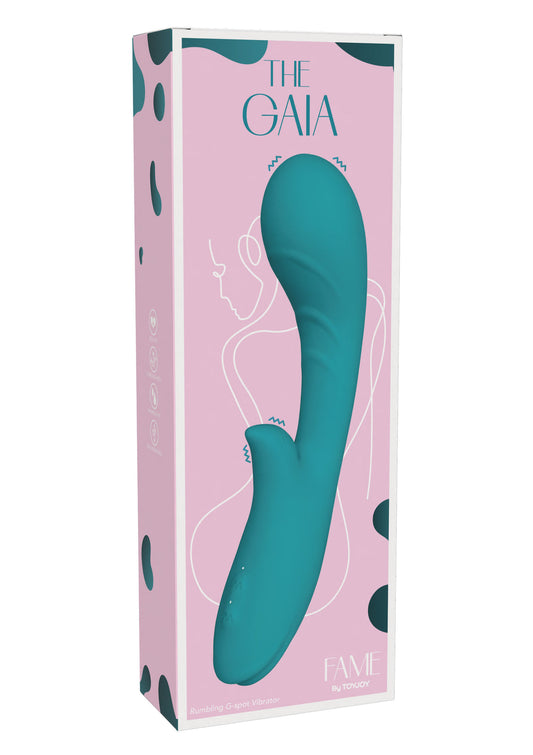 The Gaia Rumbling G-spot Vibrator by ToyJoy Fame