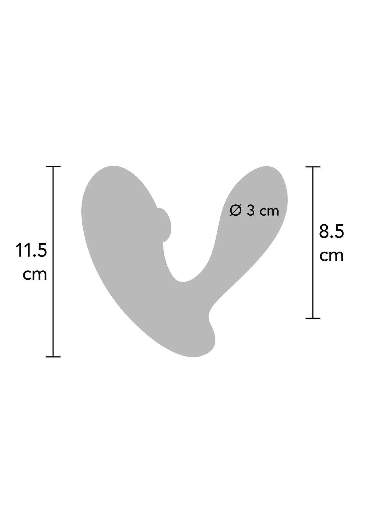 Bestel: DuoVibe II Tapping Clitoris fingering Vibrator by Xocoon - bij Happytoys: de erotische sex webshop | liever Happy dan Easy ⭐⭐⭐⭐⭐