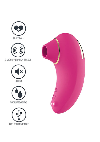 Love-stimulator van Xocoon met icons: 9 microtrillingen, stil, waterproof IPX5