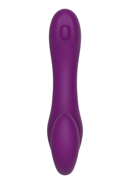 Strapless Strap-On Pulse Vibrator by Xocoon