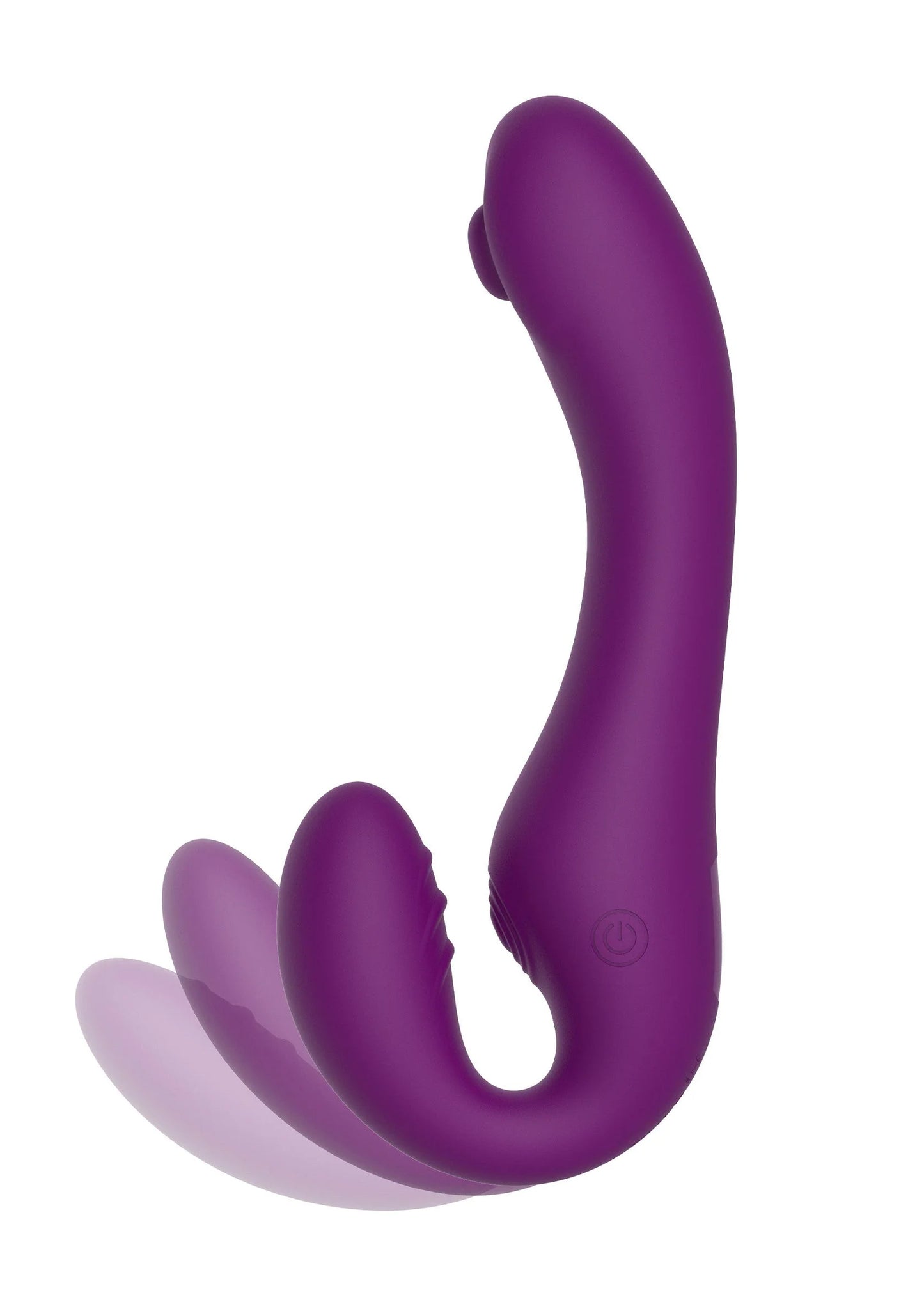 Strapless Strap-On Pulse Vibrator by Xocoon