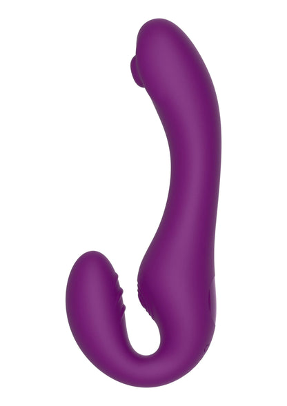 Strapless Strap-On Pulse Vibrator by Xocoon