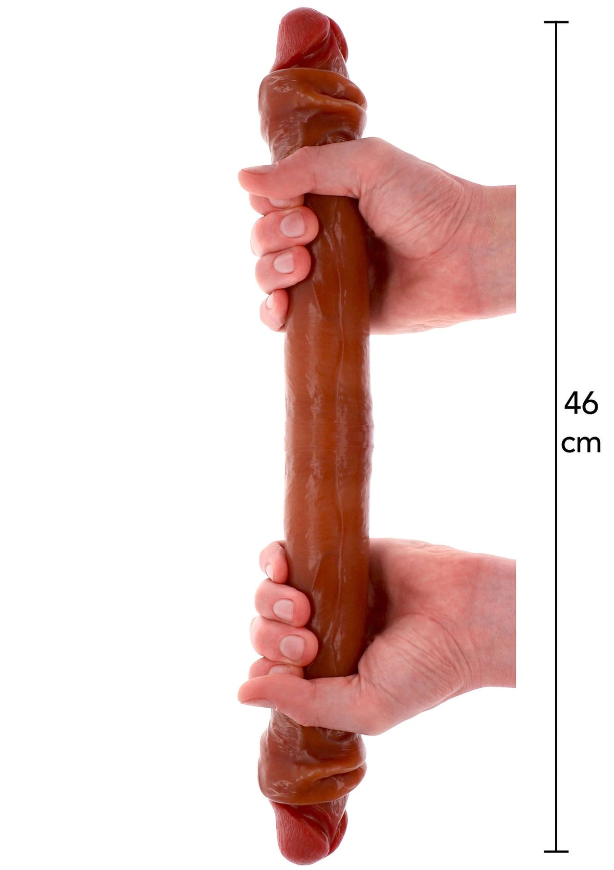 Beste vandaag nog: Get Real Silicone Foreskin Double Dong 46 cm by ToyJoy - bij Happytoys Sexshop: Toys for Feeling Happy & Easy 😊