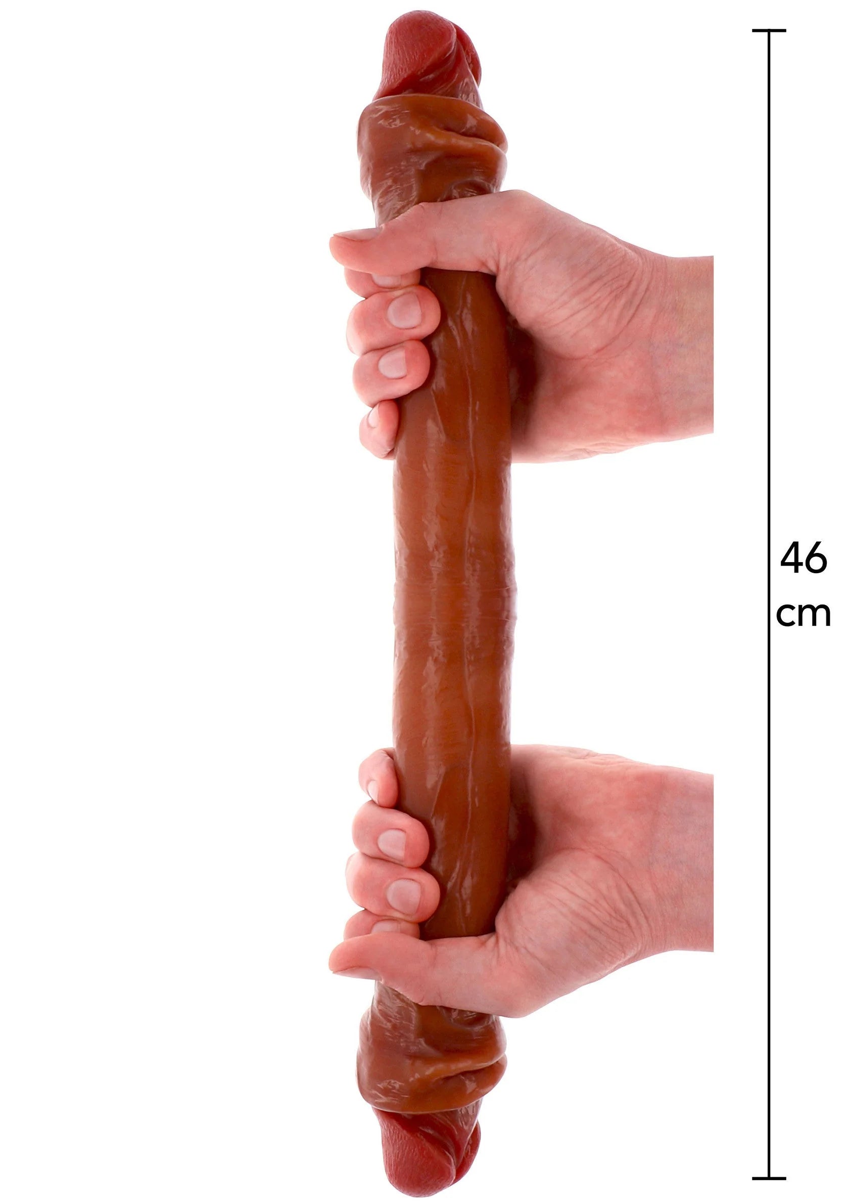 Beste vandaag nog: Get Real Silicone Foreskin Double Dong 46 cm by ToyJoy - bij Happytoys Sexshop: Toys for Feeling Happy & Easy 😊