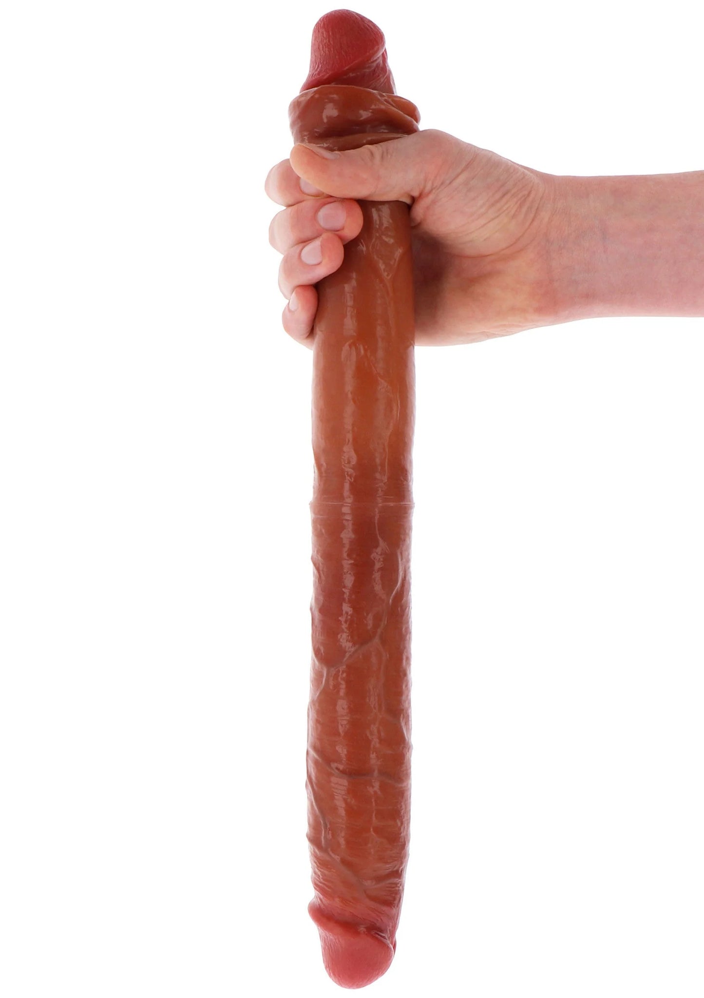 Beste vandaag nog: Get Real Silicone Foreskin Double Dong 46 cm by ToyJoy - bij Happytoys Sexshop: Toys for Feeling Happy & Easy 😊