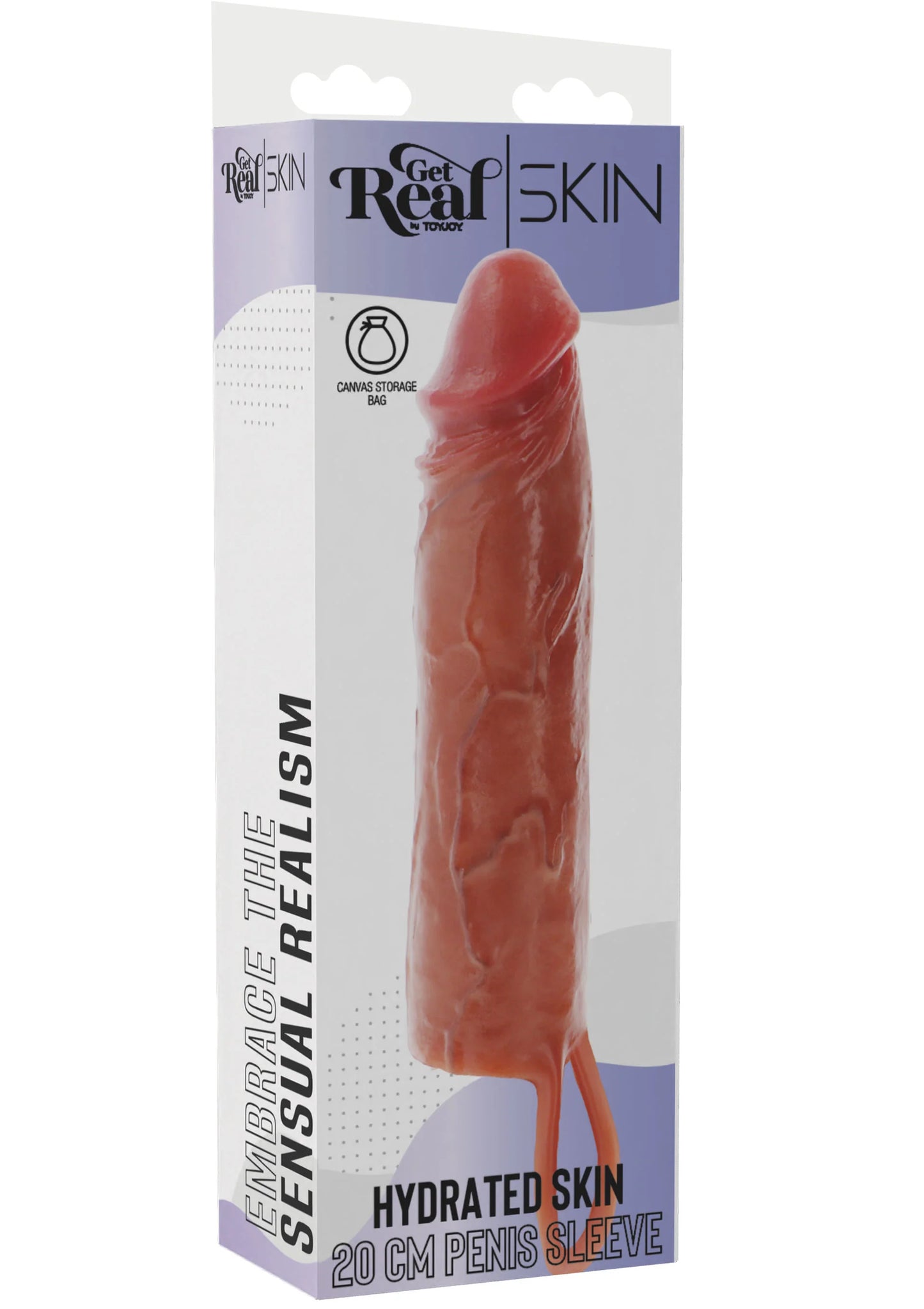 Hydrated Skin Penishülle Silikon 20 cm