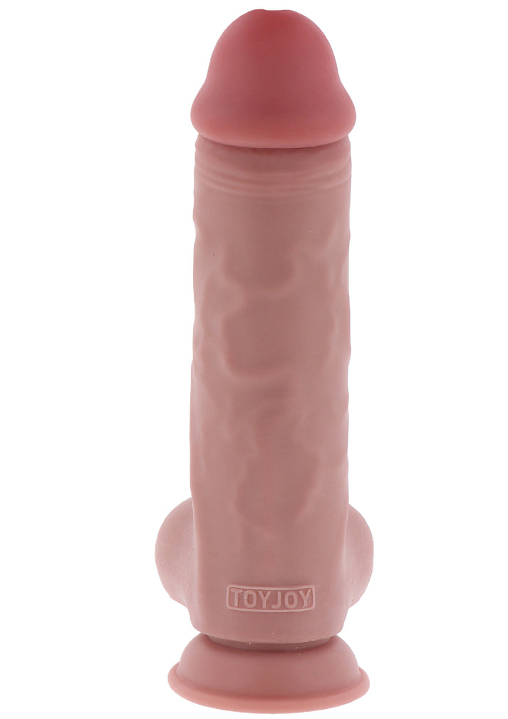 Deluxe Dual Density dicker Dildo TPE 25 cm