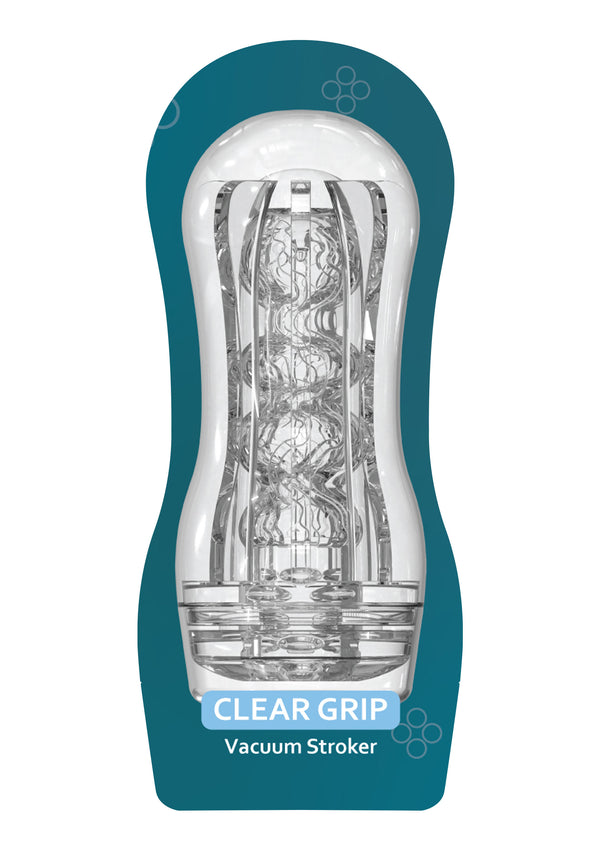 Clear Grip Vacuum Stroker by ToyJoy