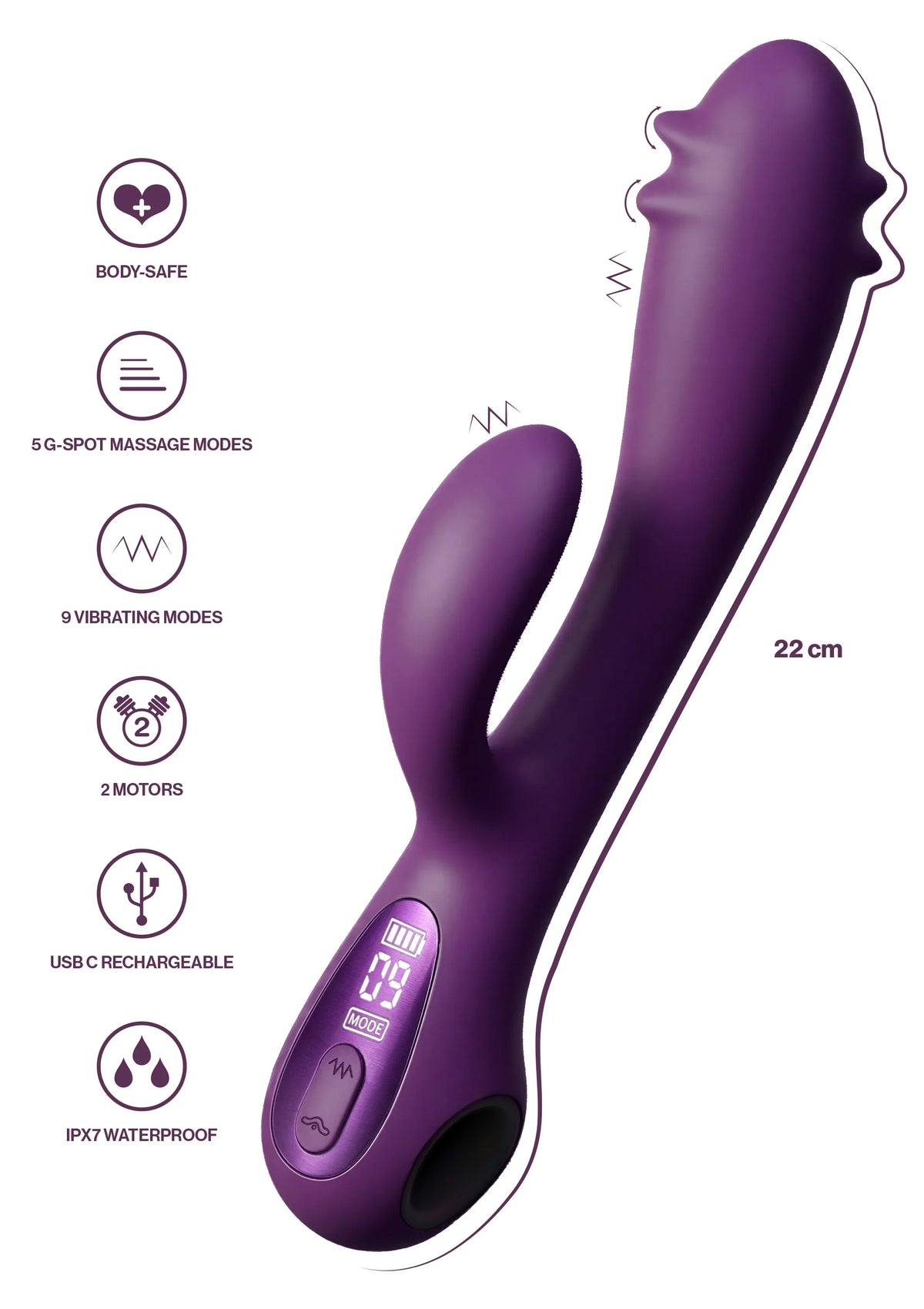 Bestel: Halo Pearl G - Spot Vibrator by ToyJoy Luz - dildo bij Happytoys: de erotische sex webshop | liever Happy dan Easy ⭐⭐⭐⭐⭐
