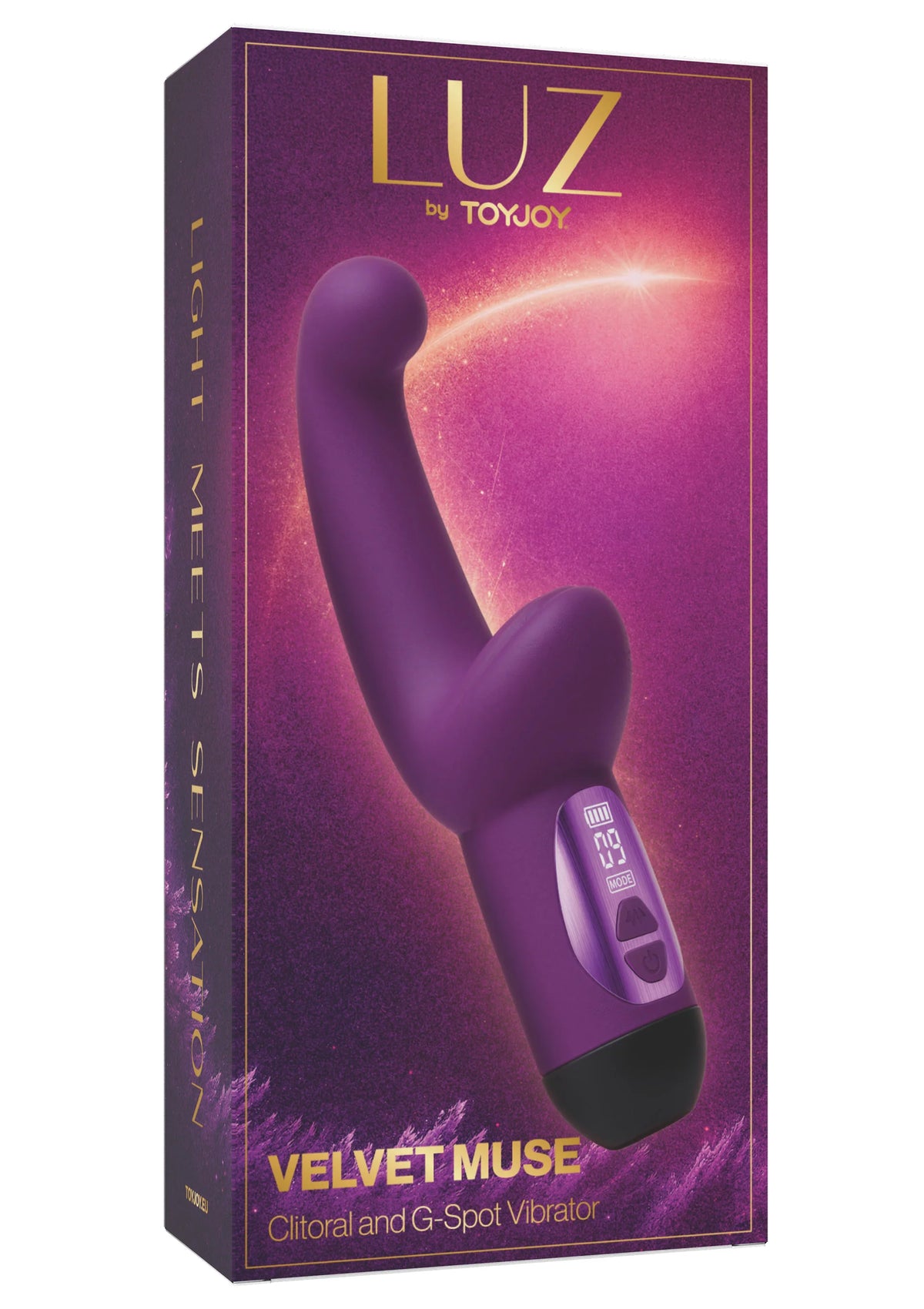 Bestel: Velvet Muse Clitoral Vibrator by ToyJoy Luz - vibrators bij Happytoys: de erotische sex webshop | liever Happy dan Easy ⭐⭐⭐⭐⭐