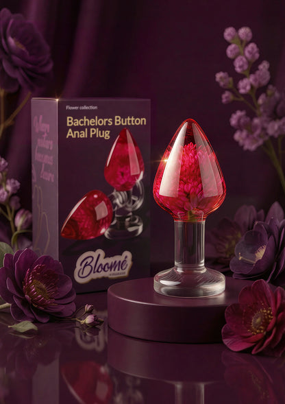 Bachelors Button Anal Plug Medium by ToyJoy Bloomé