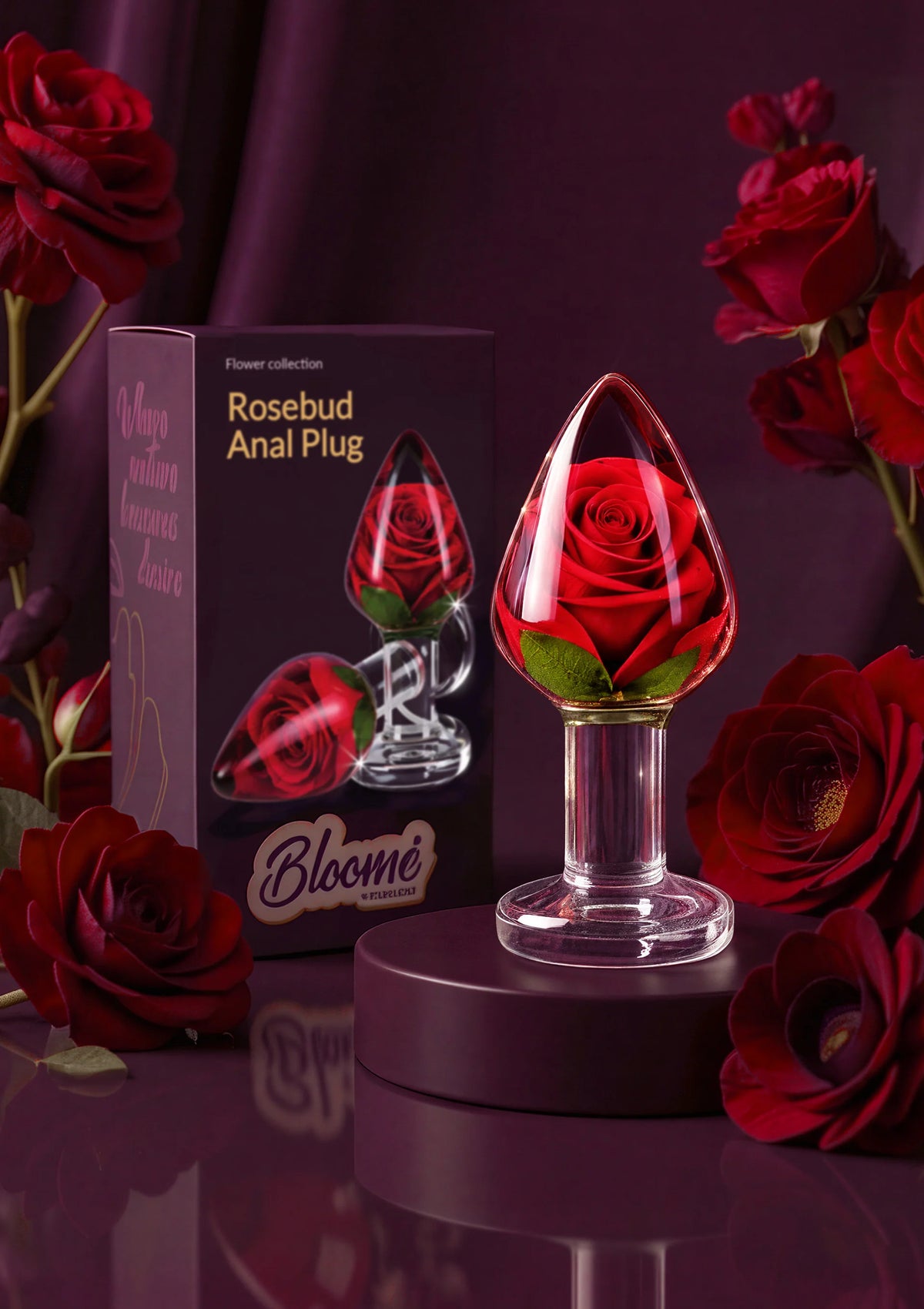 Bestel: Rosebud Anal Plug Medium by ToyJoy Bloomé - bij Happytoys.nl, happytoys.be, Happytoys.ae: erotische sex webshop | liever Happy dan Easy ⭐⭐⭐⭐⭐