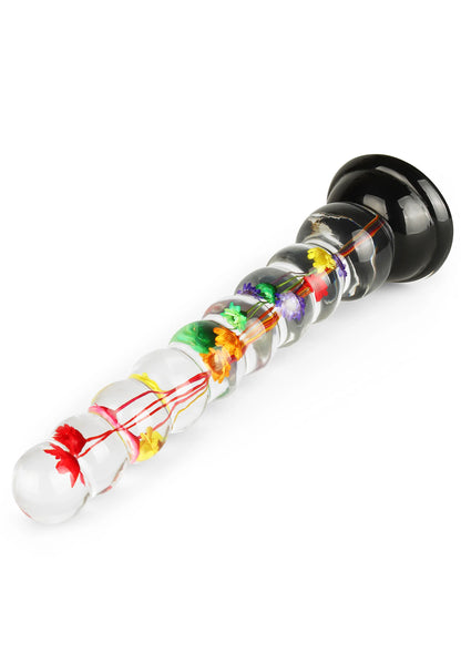 Bestel: Everlasting Bloom Beaded Dong by ToyJoy Bloomé - bij Happytoys.nl, happytoys.be, Happytoys.ae: erotische sex webshop | liever Happy dan Easy ⭐⭐⭐⭐⭐