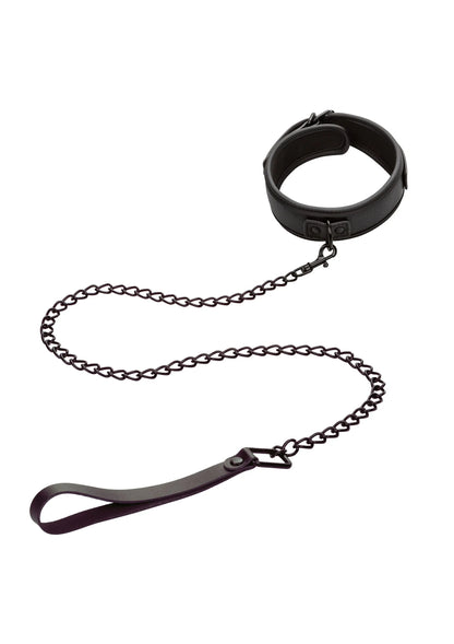 Bestel: Nocturnal Collar & Leash by CalExotics Nocturnal - bij Happytoys.nl, happytoys.be, Happytoys.ae: erotische sex webshop | liever Happy dan Easy ⭐⭐⭐⭐⭐ - Default Title - 11932 - BLACK