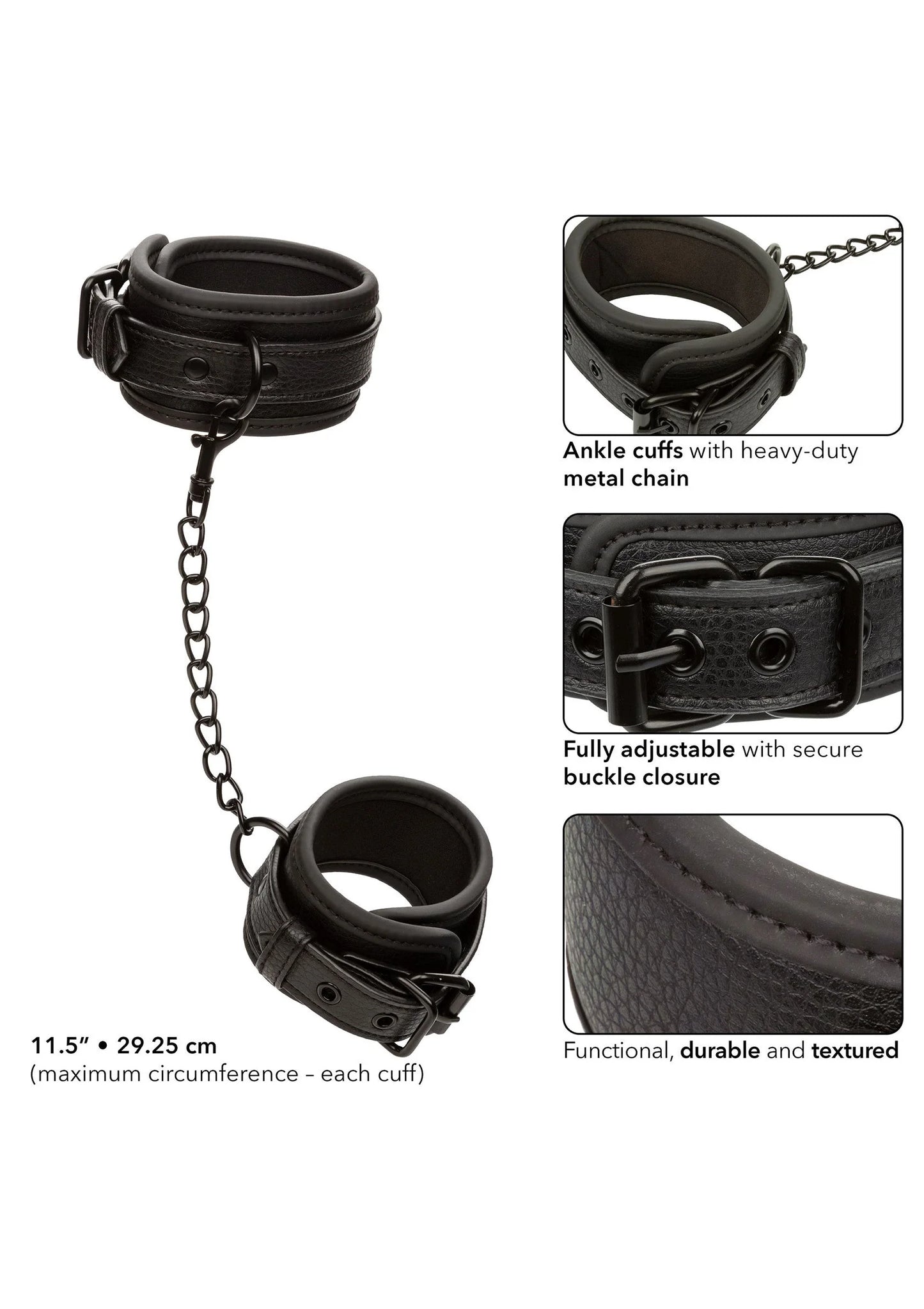 Nocturnal Ankle Cuffs by CalExotics