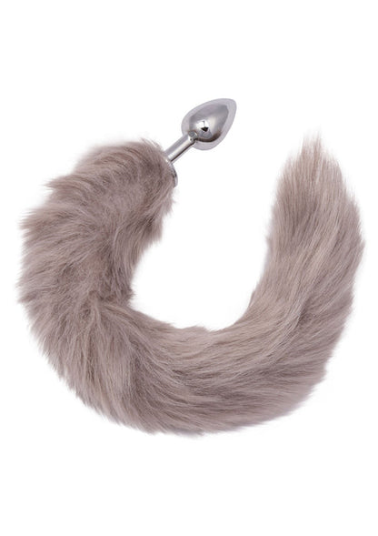 Bestel: Running Wild Tail by CalExotics Running Wild - bij Happytoys: de erotische sex webshop | liever Happy dan Easy ⭐⭐⭐⭐⭐ - Grijs - 11961 - GREY