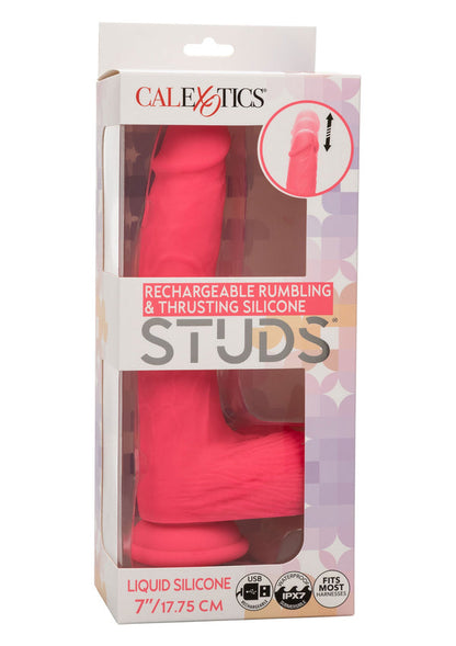 Rumbling & Thrusting Vibrator by CalExotics Studs