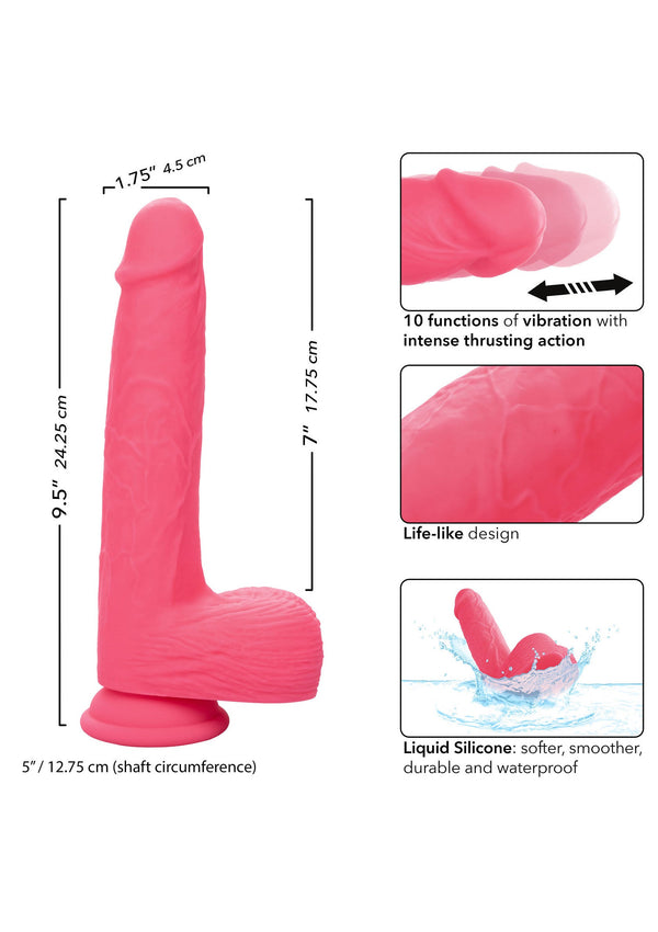 Rumbling & Thrusting Vibrator by CalExotics Studs