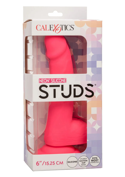 Neon Silicone Studs 6 inch by CalExotics