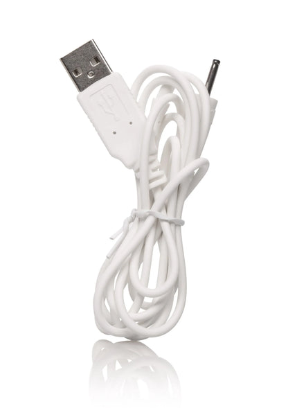 Witte USB-kabelset met stekker voor het opladen van Jopen Amour dual G-wand