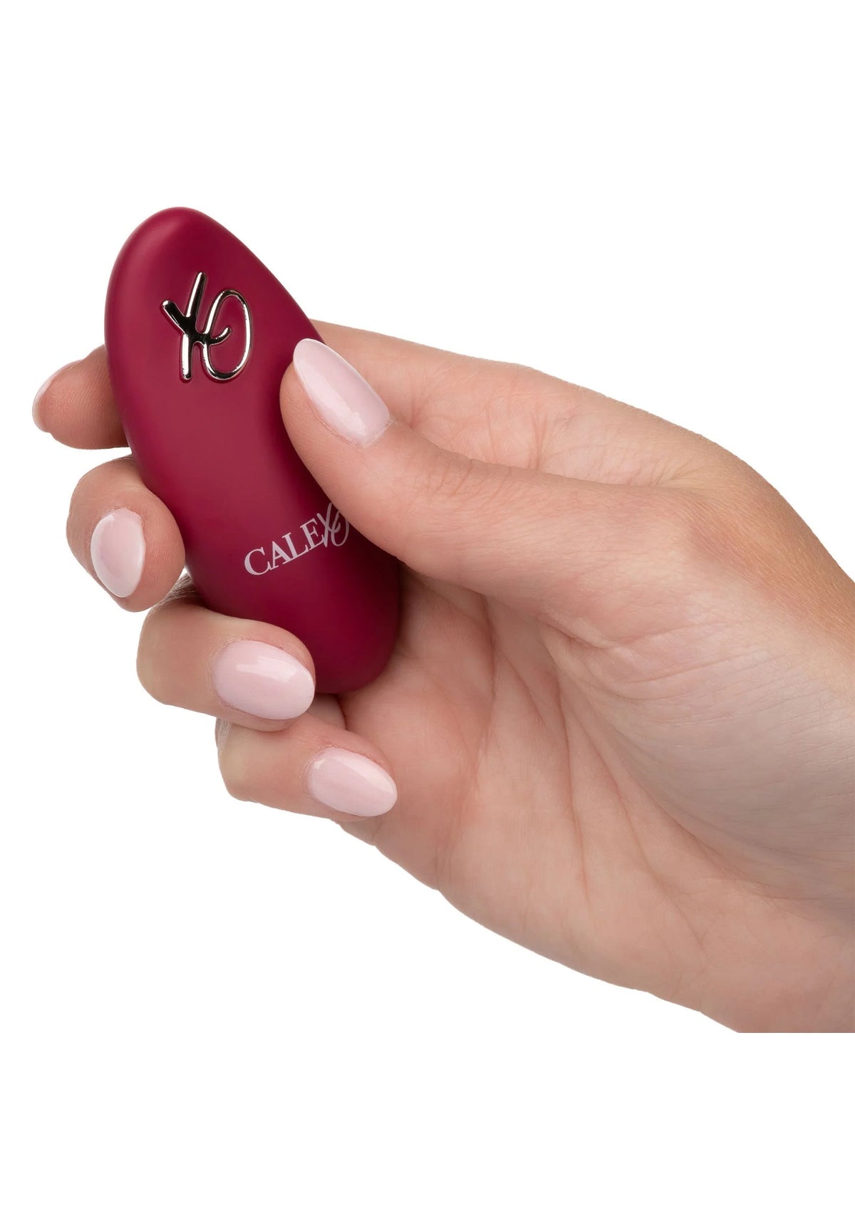 Rode afstandsbediening voor CalExotics vibrator in hand