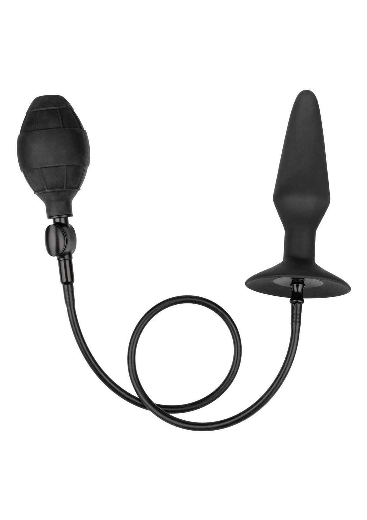 Bestel: Large Silicone Inflatable butPlug by CalExotics - bij Happytoys: de erotische sex webshop | liever Happy dan Easy ⭐⭐⭐⭐⭐ - Default Title - 12032 - BLACK