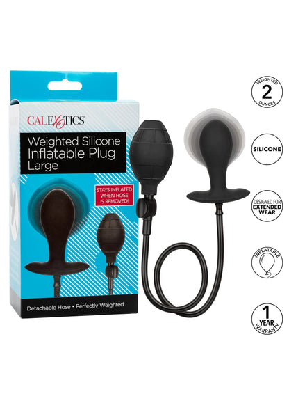 Bestel: Weighted Inflatable Plug Large by CalExotics Anal - bij Happytoys.nl, happytoys.be, Happytoys.ae: erotische sex webshop | liever Happy dan Easy ⭐⭐⭐⭐⭐