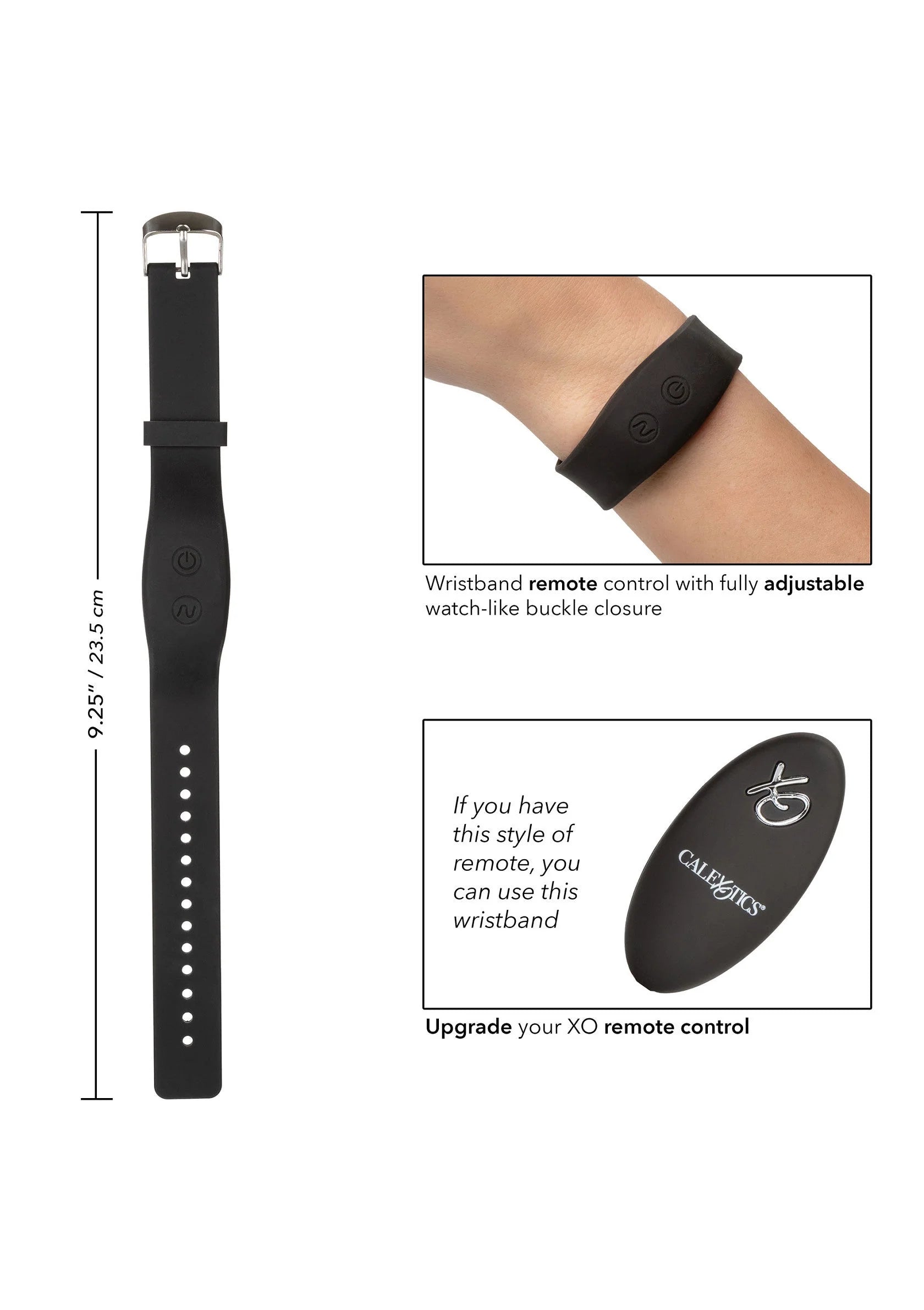 Beste vandaag nog: Wristband Remote Accessory by CalExotics - bij Happytoys