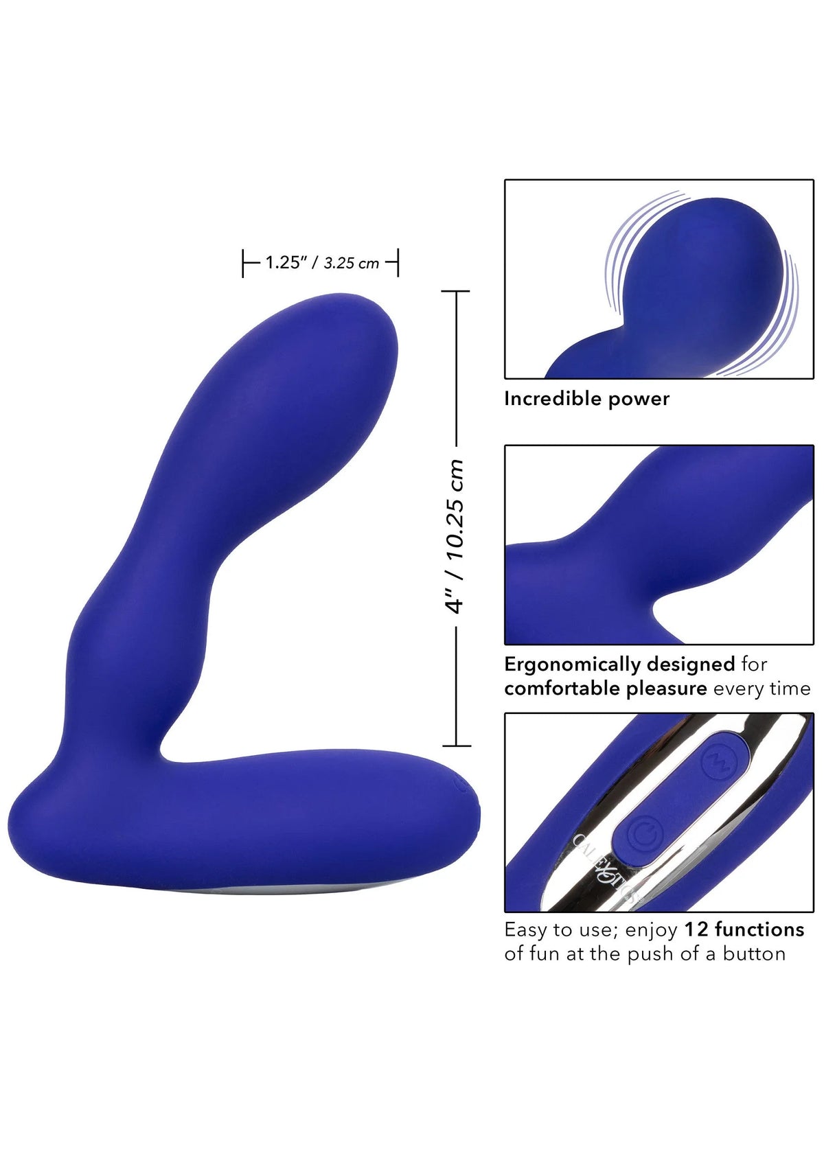 Bestel: Eclipse Pleasure Probe Butplug by CalExotics - bij Happytoys: de erotische sex webshop | liever Happy dan Easy ⭐⭐⭐⭐⭐
