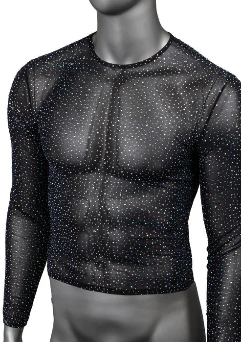Radiance Long Sleeve Shirt by CalExotics - Happytoys Sexshop: Toys for Feeling Happy & Easy 😊 - Discreet geleverd