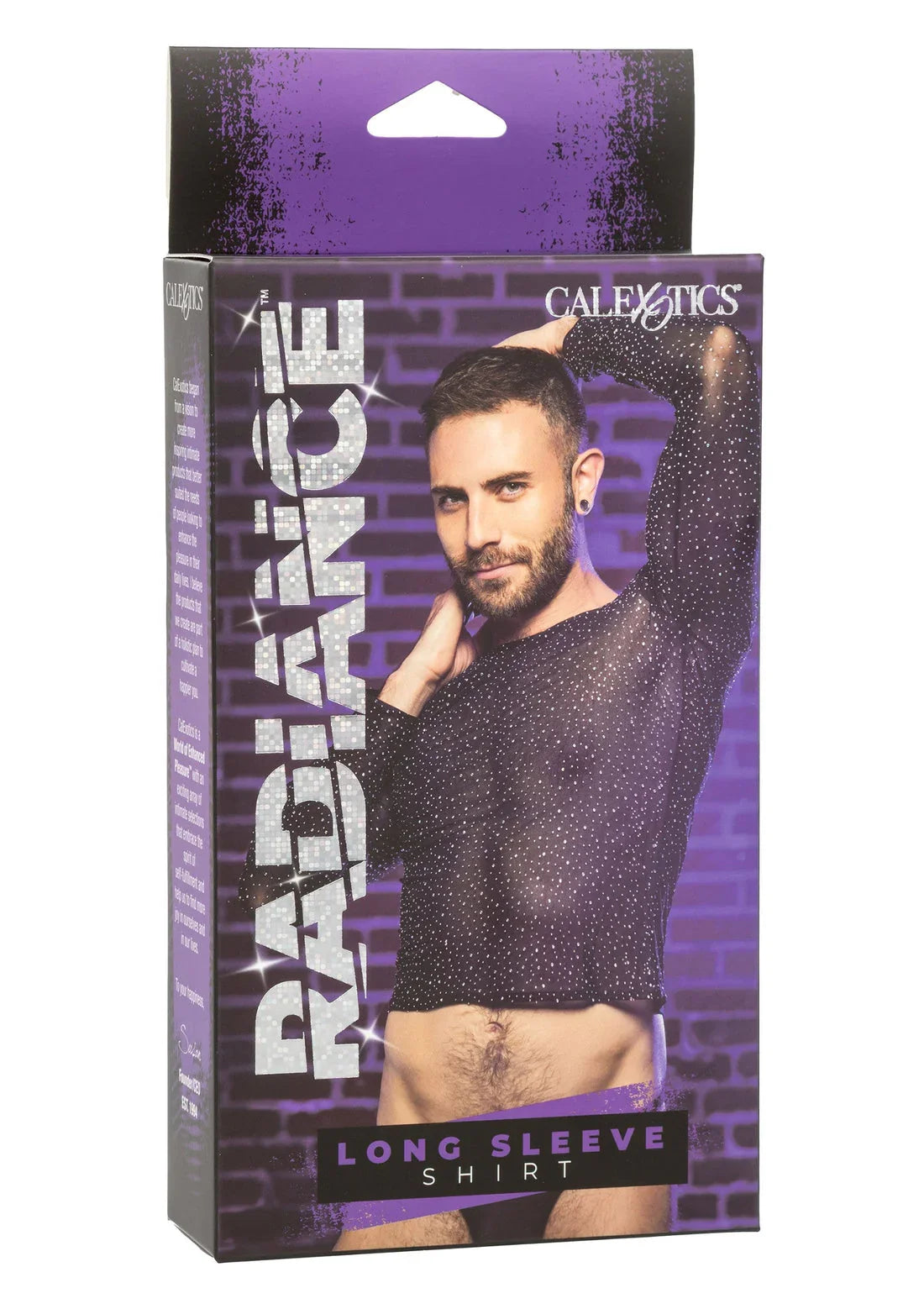 Radiance Long Sleeve Shirt by CalExotics - Happytoys Sexshop: Toys for Feeling Happy & Easy 😊 - Discreet geleverd