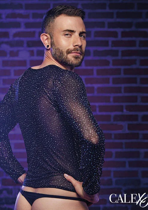 Radiance Long Sleeve Shirt by CalExotics - Happytoys Sexshop: Toys for Feeling Happy & Easy 😊 - Discreet geleverd