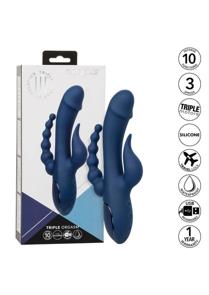 Beste vandaag nog: Triple Orgasm triple Vibrator by CalExotics - bij Happytoys