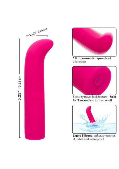 Bestel: Rechargeable Chic Mini G by CalExotics - bij Happytoys: de erotische sex webshop | liever Happy dan Easy ⭐⭐⭐⭐⭐