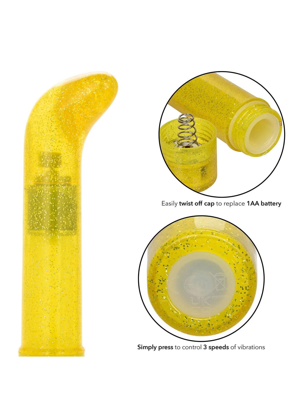 Bestel: Sparkle Mini G - Vibrator - bij Happytoys: de erotische sex webshop | liever Happy dan Easy ⭐⭐⭐⭐⭐