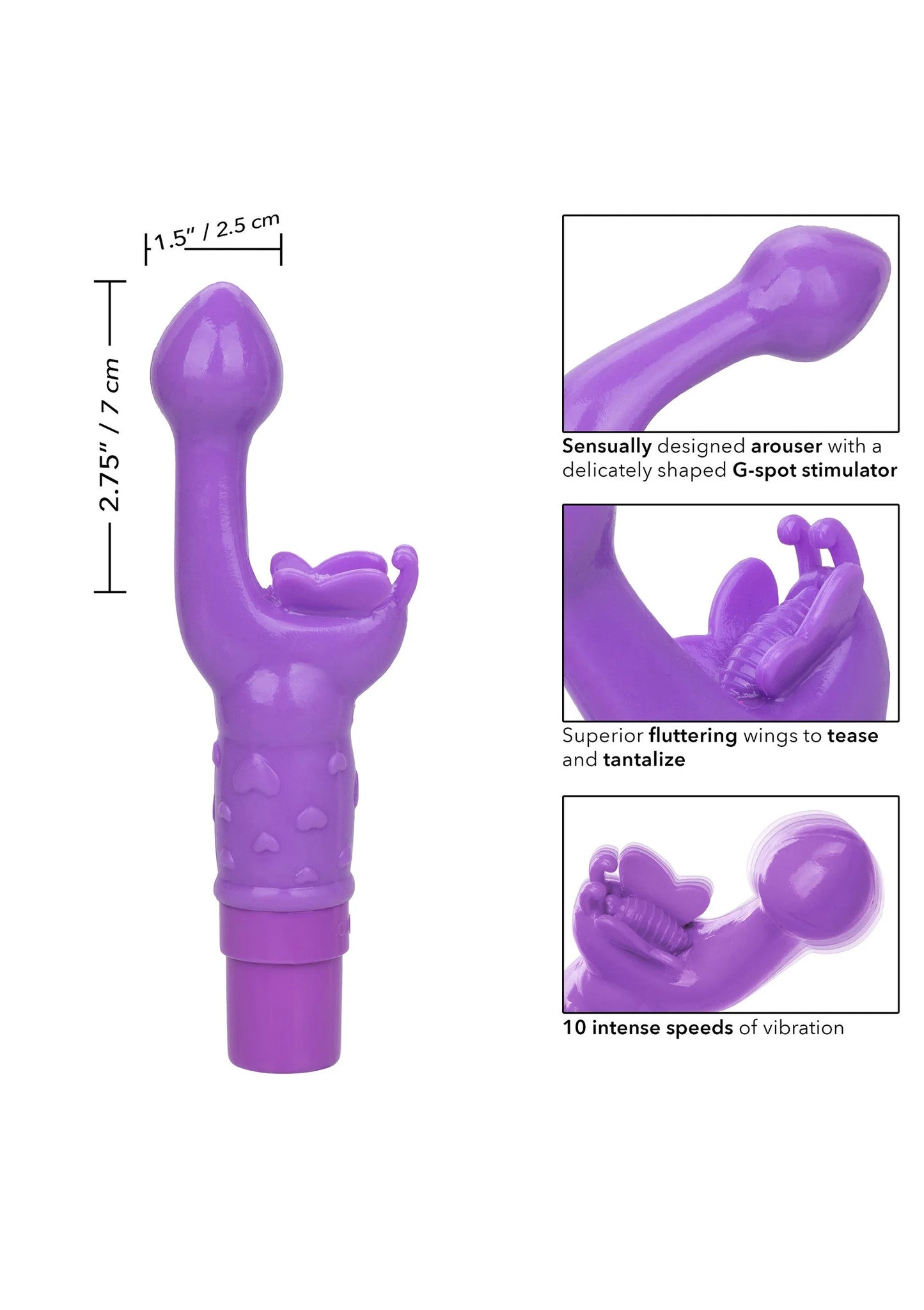 Wiederaufladbarer Butterfly Kiss von CalExotics