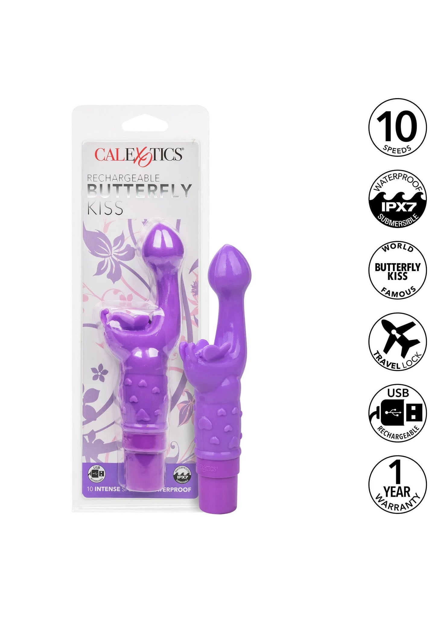 Wiederaufladbarer Butterfly Kiss von CalExotics