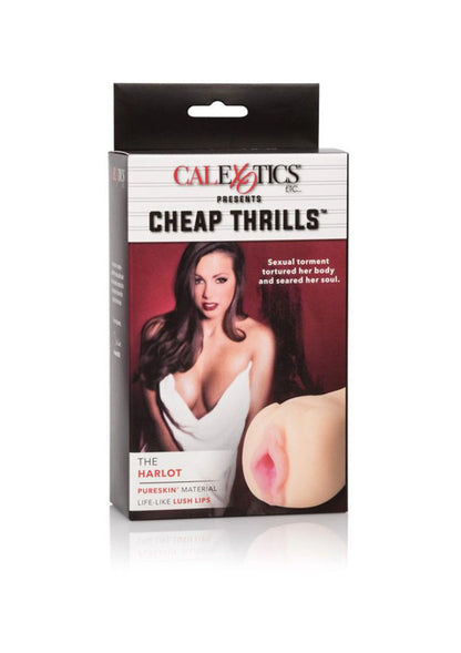 Voorzijde van CalExotics 'Cheap Thrills' masturbatorverpakking
