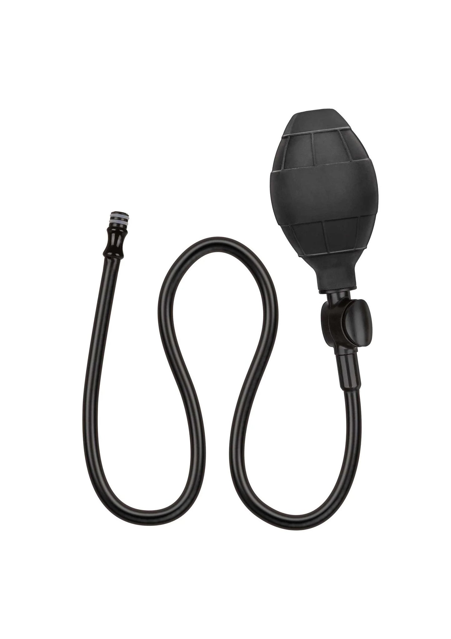 Zwarte pumperplugset met pompgedeelte en afneembare slang