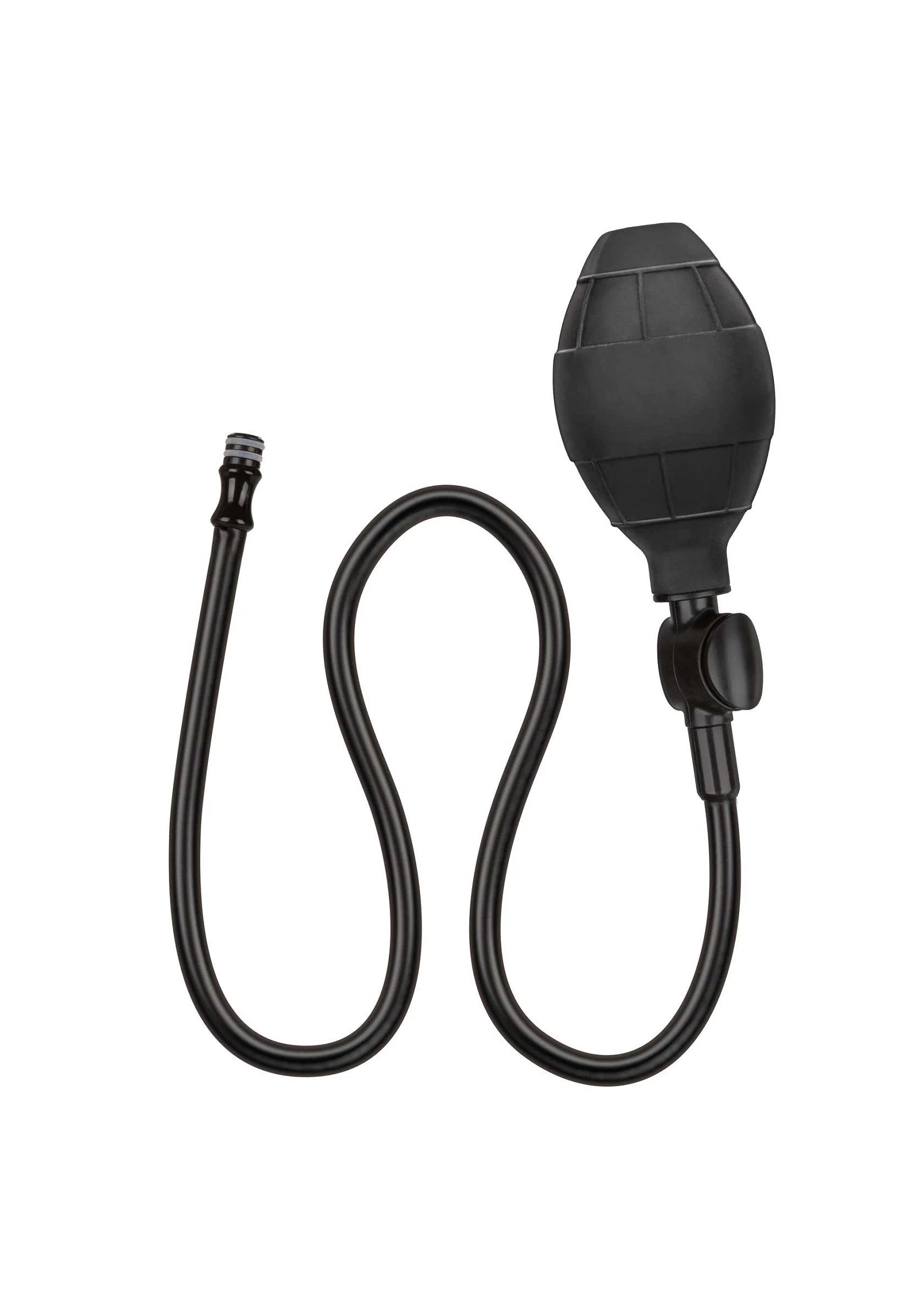 Zwarte pumperplugset met pompgedeelte en afneembare slang
