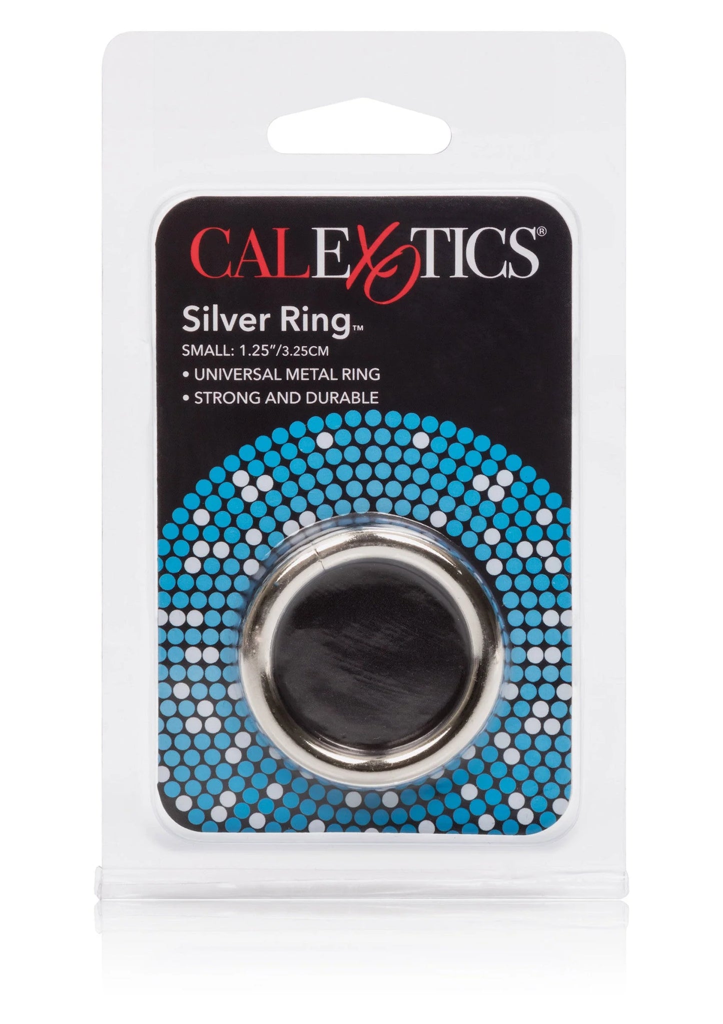 Beste vandaag nog: Silver Ring - Small by CalExotics - bij Happytoys
