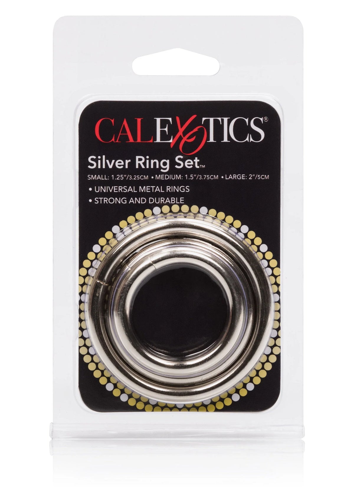 Silver Ring 3 Piece Set by CalExotics Ring