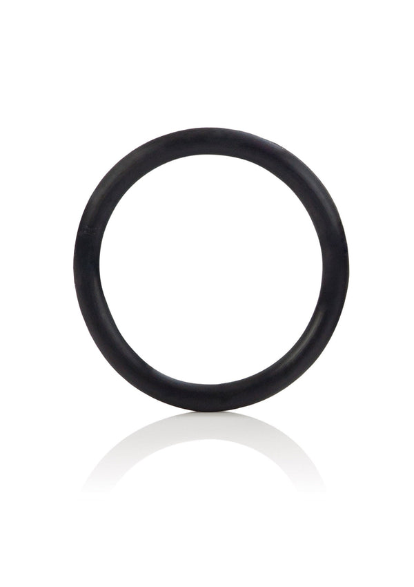 Bestel: Rubber Ring Large by CalExotics Rings - bij Happytoys: de erotische sex webshop | liever Happy dan Easy ⭐⭐⭐⭐⭐ - Default Title - 12704 - BLACK