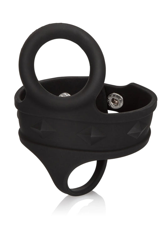 Bestel: Silicone Tri - Snap Ball Spreader by CalExotics - bij Happytoys: de erotische sex webshop | liever Happy dan Easy ⭐⭐⭐⭐⭐ - Default Title - 12718 - BLACK