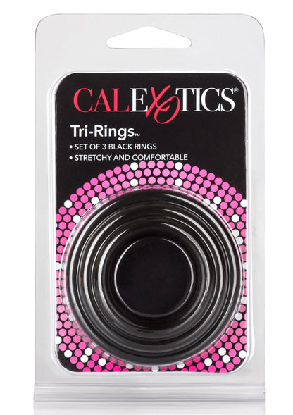 Bestel: Tri - Rings by CalExotics Rings - bij Happytoys: de erotische sex webshop | liever Happy dan Easy ⭐⭐⭐⭐⭐