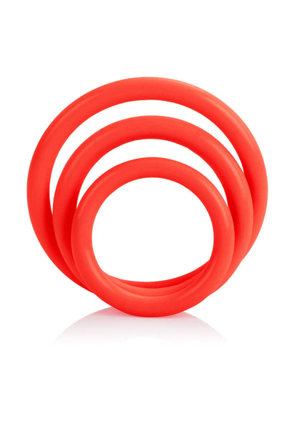 Bestel: Tri - Rings by CalExotics Rings - bij Happytoys: de erotische sex webshop | liever Happy dan Easy ⭐⭐⭐⭐⭐