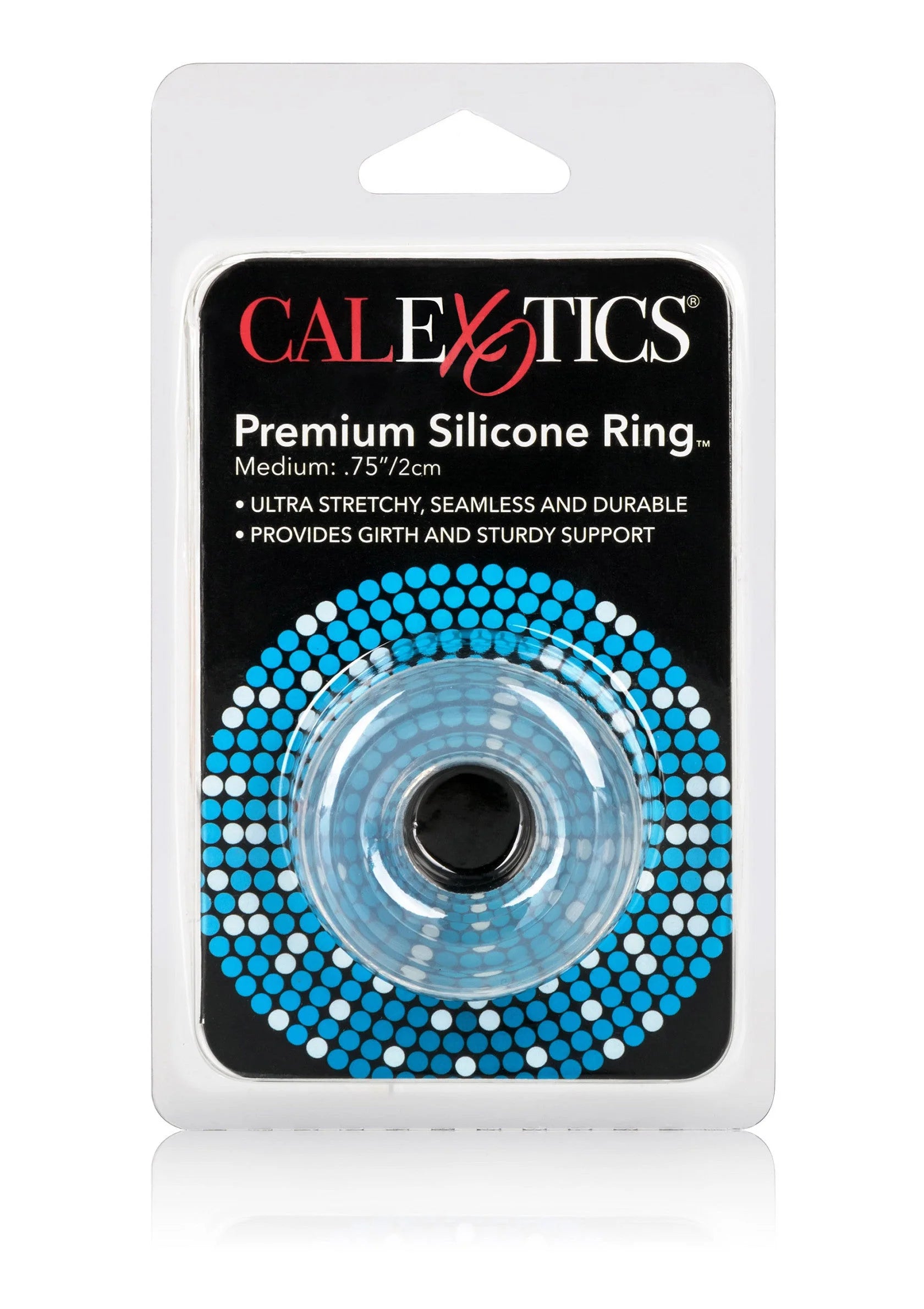 Beste vandaag nog: CalExotics Premium Silicone Ring - Medium - bij Happytoys