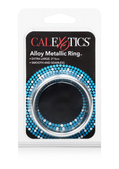 Beste vandaag nog: Alloy Metallic Ring - Extra Large by CalExotics - bij Happytoys